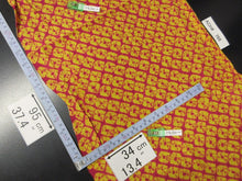 Load image into Gallery viewer, ACH#768 Silk Kimono Fabric Vintage Shibori 37.4x13.4in(95x34cm)
