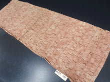 Load image into Gallery viewer, MKF#169 Silk Kimono Fabric Vintage(1950-1980) Shibori Brown 36.6x12.2in(93x31cm)
