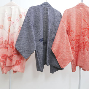Bundle 12pcs Silk Vintage Full Shibori Haori Wholesale Bulk Free Shipping #435