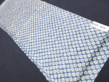 Load image into Gallery viewer, BCF#2473 Silk Kimono Fabric Vintage(1950-1980) Hand-stitched  Shibori    Light  Blue    90cm (35.4in)
