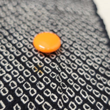 Load image into Gallery viewer, KK1033B2 Silk Kimono Fabric Vintage(1950-1980) Shibori Black 75.6x12.2in(192x31cm)
