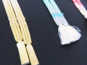 HM#33 Silk Haori Himo Flat Braid 5pcs Bundle Pack