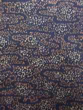 Load image into Gallery viewer, Haori Jacket Vintage(1920-1950) Black Plum blossom Meisen Long Silk #8054N4

