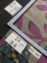 Load image into Gallery viewer, BCF#2882a40 Silk Kimono Fabric Meisen Purple 61.0x9.4in(155x24cm)
