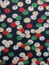 Load image into Gallery viewer, Haori Jacket Vintage(1950-1980) Black Chrysanthemum Silk #8092A2

