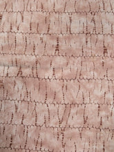 Load image into Gallery viewer, MKF#169 Silk Kimono Fabric Vintage(1950-1980) Shibori Brown 36.6x12.2in(93x31cm)
