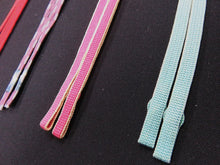 Load image into Gallery viewer, HM#124 Silk Haori Himo Flat Braid 5pcs Bundle Pack

