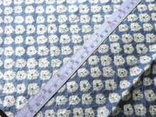 Load image into Gallery viewer, BCF#2473 Silk Kimono Fabric Vintage(1950-1980) Hand-stitched  Shibori    Light  Blue    90cm (35.4in)

