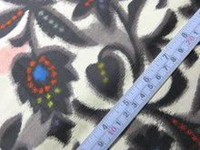 Load image into Gallery viewer, BCF#2810 Silk Kimono Fabric Vintage(1920-1950) Meisen Black 145cm (57.1in)
