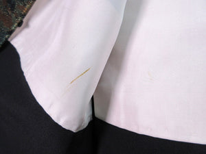 Haori Jacket Vintage(1950-1980) Black Gold Scenery #122