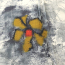 Load image into Gallery viewer, KK1090B3 Silk Kimono Fabric Vintage(1920-1950) Peony Meisen Off white 86.6x12.2in(220x31cm)
