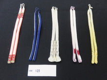 Load image into Gallery viewer, HM#125 Silk Haori Himo Flat Braid 5pcs Bundle Pack
