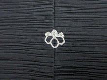 Load image into Gallery viewer, Haori Jacket Vintage(1950-1980) Black Gold Silver Abstract art Silk #7865L4
