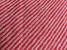 Load image into Gallery viewer, FF2570B Silk Kimono Fabric Vintage(1950-1980) Shibori Red 44.1x12.6in(112x32cm)
