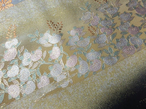 BCF#2936 Silk Tomesode Fabric Heian Princess 45.3x12.6in(115x32cm)