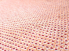 Load image into Gallery viewer, MBFd#37B Silk Kimono Fabric Vintage(1950-1980) Shibori Light Orange Red 41.3x13.0in(105x33cm)
