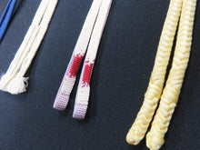 Load image into Gallery viewer, HM#125 Silk Haori Himo Flat Braid 5pcs Bundle Pack
