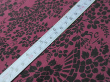 Load image into Gallery viewer, ACH#659a70 Silk Kimono Fabric Vintage Rinzu Flower 57.1x12.6in(145x32cm)
