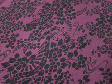Load image into Gallery viewer, ACH#659a70 Silk Kimono Fabric Vintage Rinzu Flower 57.1x12.6in(145x32cm)
