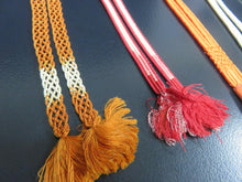 Load image into Gallery viewer, HM#35 Silk Haori Himo Flat Braid 5pcs Bundle Pack
