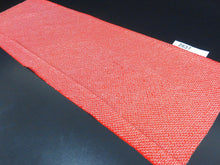 Load image into Gallery viewer, FF2637B Silk Kimono Fabric Vintage(1950-1980) Shibori Red 39.0x12.6in(99x32cm)
