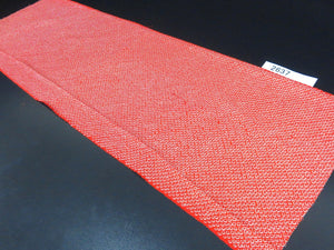 FF2637B Silk Kimono Fabric Vintage(1950-1980) Shibori Red 39.0x12.6in(99x32cm)