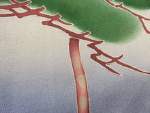 Load image into Gallery viewer, BCF#2645 Silk Tomesode Fabric Vintage(1920-1950) Pine Tree Green 75cm (29.5in)
