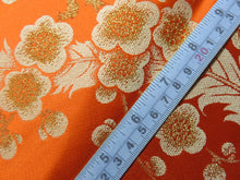 Load image into Gallery viewer, BCF#2812 Silk Kimono Fabric Vintage(1950-1980) Phoenix Birds Vermillion 160cm (63.0in)
