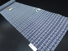 Load image into Gallery viewer, Cotton Bolt Fabric Vintage(1950-1980) Navy White 472.4x15.0in(1200x38cm) BB9048Y2
