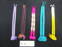 Load image into Gallery viewer, HM#62 Silk Haori Himo Flat Braid 5pcs Bundle Pack
