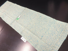 Load image into Gallery viewer, ACH#830a20 Silk Kimono Fabric Shibori Light Blue 41.7x11.8in(106x30cm)
