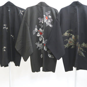 Bundle 15pcs Silk Haori Jacket Wholesale Bulk Free Shipping #458