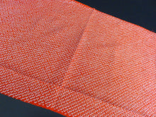 Load image into Gallery viewer, FF2637C Silk Kimono Fabric Vintage(1950-1980) Shibori Red 39.0x12.6in(99x32cm)
