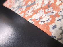 Load image into Gallery viewer, MKF#8 Silk Kimono Fabric Vintage(1950-1980) Plum blossom Rinzu Pink 59.1x13.0in(150x33cm)
