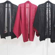 Load image into Gallery viewer, Bundle 12pcs Silk See-Through Haori Jacket Wholesale Bulk Free Shipping #387
