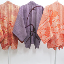 Load image into Gallery viewer, Bundle 12pcs Silk Vintage Full Shibori Haori Wholesale Bulk Free Shipping #464
