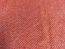 Load image into Gallery viewer, FF2637A Silk Kimono Fabric Vintage(1950-1980) Shibori Red 39.0x12.6in(99x32cm)
