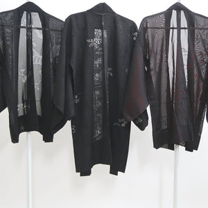 Bundle 12pcs Silk See-Through Haori Jacket Wholesale Bulk Free Shipping #387