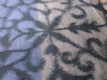 Load image into Gallery viewer, MBFd#79A Silk Kimono Fabric Vintage(1920-1950) Meisen Pale Pink Blue 52.0x13.0in(132x33cm)
