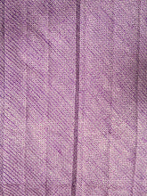 Load image into Gallery viewer, MKF#171 Silk Kimono Fabric Vintage(1950-1980) Shibori Purple 85.0x13.0in(216x33cm)
