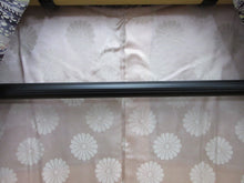 Load image into Gallery viewer, Haori Jacket Vintage(1950-1980) Gray Botanical Silk #7954M4
