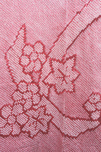 Load image into Gallery viewer, Haori Jacket Vintage(1950-1980) Red Pink Full Shibori Nejiri-Ume Momiji Silk #8287C1
