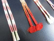 Load image into Gallery viewer, HM#37 Silk Haori Himo Flat Braid 5pcs Bundle Pack
