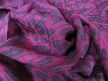 Load image into Gallery viewer, ACH#650a70 Silk Kimono Fabric Vintage Rinzu Yabane 57.1x12.6in(145x32cm)

