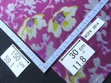 Load image into Gallery viewer, BCF#2814 Silk Kimono Fabric Vintage(1950-1980) Meisen Purple 150cm (59.1in)
