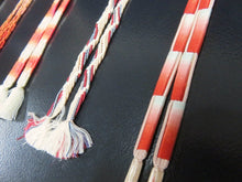 Load image into Gallery viewer, HM#37 Silk Haori Himo Flat Braid 5pcs Bundle Pack
