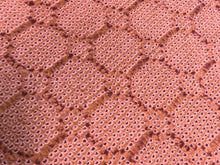 Load image into Gallery viewer, FF2638C Silk Kimono Fabric Vintage(1950-1980) Shibori Pink 39.0x12.2in(99x31cm)
