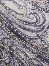Load image into Gallery viewer, Haori Jacket Vintage(1950-1980) Gray Botanical Silk #7954M4
