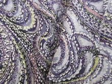 Load image into Gallery viewer, Haori Jacket Vintage(1950-1980) Gray Botanical Silk #7954M4
