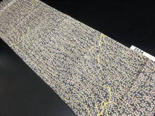 Load image into Gallery viewer, FF2534A Silk Kimono Fabric Vintage(1950-1980) Plum Blossom Black 39.4x11.8in(100x30cm)
